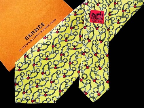 HERMÈS Cravatta uomo HERMES Francia vera seta cravatta abito classico lusso multicolore Y339