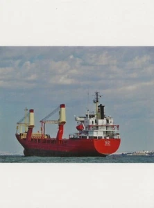 Postcard Cargo Ship Malmo, Flag of Sweden MINT Unused - Picture 1 of 1