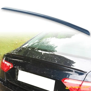 Fyralip Y22 Painted LX5R Blue Trunk Lip Spoiler For Audi A5 B8 Coupe 08-16 - Picture 1 of 7