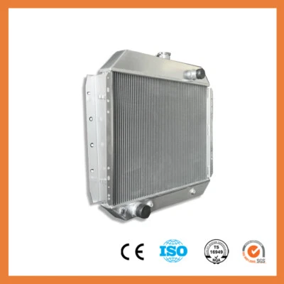 Radiador de aluminio para Ford Bronco serie F F100 F150 F250 F350 F500 70-79 2 filas Foto 1 de 4