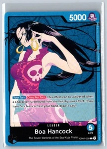 2023 ONE PIECE CARD GAME 500 YEARS IN THE FUTURE BOA HANCOCK LEADER #OP07-038 - Picture 1 of 2