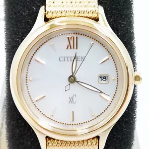 CITIZEN xC Mizu Collection EW2633-50A White Eco-Drive Women's Watch New in Box - Picture 1 of 24