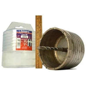 Briefly Used POWERS FASTENERS 'CORE BIT' Cat. No. 00576 in Case 5" DIA x 4" DEEP - Picture 1 of 9