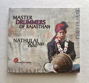 Nathulal Solanki & Band – Master Drummers Of Rajasthan CD, Indian Classical - Imagen 1 de 3