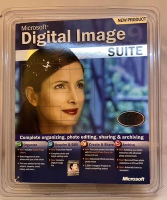Microsoft Digital Image Suite 9 - Older Version (S83-00021) - Image 1 of 2