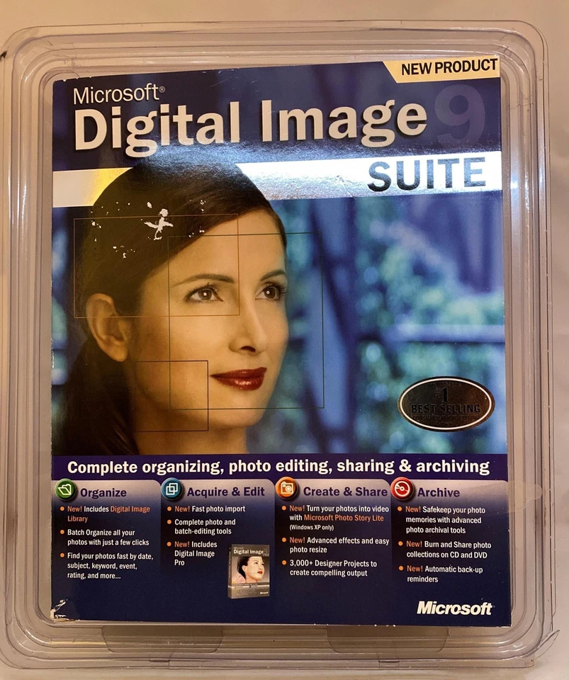 Microsoft Digital Image Suite 9 - Older Version (S83-00021) - Image 1 of 2