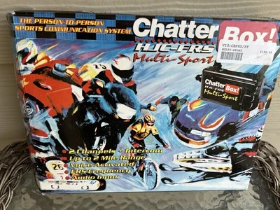 Excellent! CHATTER BOX (HJC-FRS) Multi-Sport 2-Channel Person to Person Intercom - Image 1 of 4