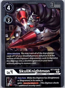 SkullKnightmon BT7-058 R Next Adventure - Digimon Card Game - NM - Picture 1 of 2