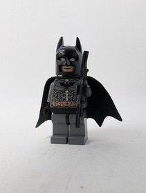 LEGO DC Dark Knight Trilogy Batman Dark Gray Suit Minifigure 76001 w/Batarang
