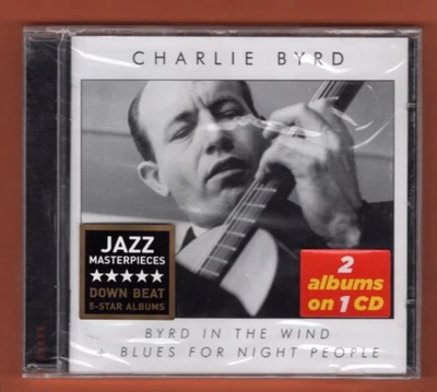 Charlie Byrd - Byrd in the Wind/Blues for Night People – CD (Brand New Sealed) Foto 1 de 2