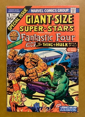 Giant-Size Super-Stars #1 Hulk vs Thing Fantastic Four (1974) - Image 1 of 4