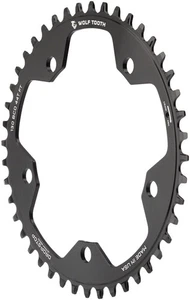 Wolf Tooth 130 BCD Road and Cyclocross Chainring - 44t, 130 BCD, 5-Bolt, Drop-St - Picture 1 of 2