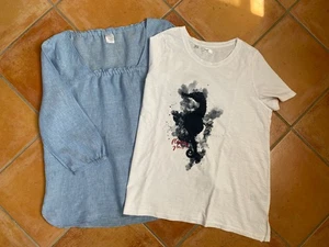 LAND`s END &BONPRIX Shirts  im Set- Blue und Maritim- Gr XL - Bild 1 von 11