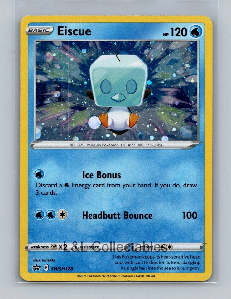 Eiscue #SWSH128 Promo SWSH: Sword & Shield Promo Cards - Image 1 of 2