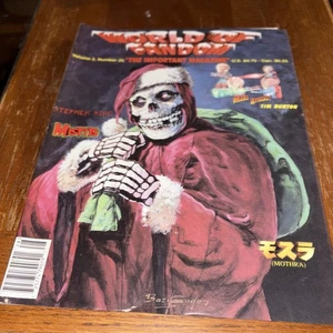 1996 World Of Fandom Magazine Mars Attacks Tim Burton Stephen King Misfits モスラ - Picture 1 of 4