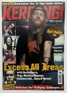 Kerrang Magazine Issue Number 564 August 21st 1999 Inc Megadeth Etc - Imagen 1 de 2