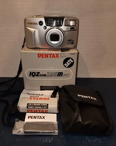 Pentax IQZoom135m Point & Shoot Camera With Box & Remote. No Manual Tested  - Picture 1 of 9
