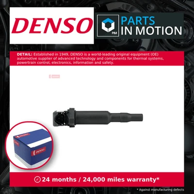 Ignition Coil fits PEUGEOT 2008 MK1 1.6 13 to 19 5FS(EP6C) Denso 9807841880 New - Image 1 of 4
