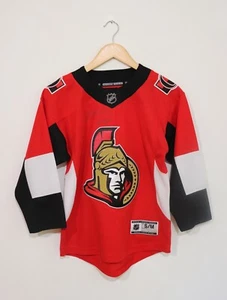 NHL Ottawa Senators Mark Borowiecki #74 Autographed Jersey Youth Sz S/M Reebok - Picture 1 of 9