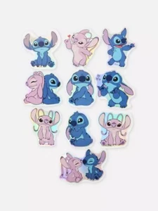 OFFICIAL Disney's Lilo & Stitch Holographic Stickers Kids Gift Xmas Funny - Picture 1 of 2