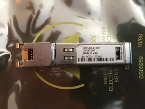 Módulo transceptor Cisco SFP-GE-T EXT 1000BASE-T 30-1421-01 - Imagen 1 de 2