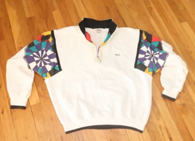 Sudadera vintage años 90 para hombre HEAD 1/4 cremallera talla XL Foto 1 de 4