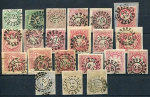 Lot Bayern . Mühlradstempel aus NR: 14 - 17 - KW 315,-- € ( 13759 ) - Picture 1 of 1