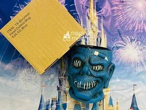 2022 Disney Parks Trader Sam’s Grog Grotto Shrunken Head Zombie 4th Ed. Tiki Mug - Picture 1 of 1