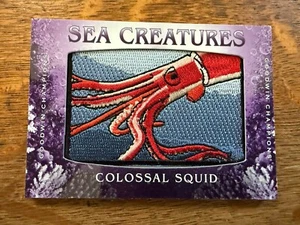 COLOSSAL SQUID- 2020 UD Goodwin Champions Sea Creatures Patch SC-45 Odds 1:2,819 - Picture 1 of 2