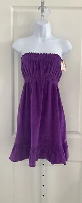 Vestido/traje de baño Ocean Pacific púrpura encubrimiento talla pequeña (3/5) Foto 1 de 4