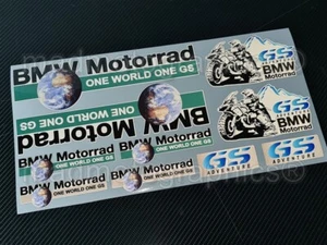 BMW GS Reflective fairing stickers decals R1200GS R1250GS R1100GS panniers case - Picture 1 of 7