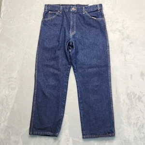 Dickies Herren Etikett Größe 36 x 29 dunkelblau 100 % Baumwolle Denim Jeans - Bild 1 von 14