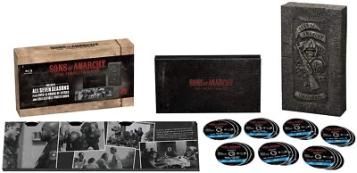Sons of Anarchy The Complete Series(Blu-ray,23-Disc Set,Seasons 1-7,Reaper) NEW - Image 1 of 4