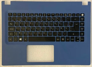 Clavier Azerty Belge Acer Aspire E5-473 6B.MXNN2.012 TOPCASE Bleu - Photo 1/3