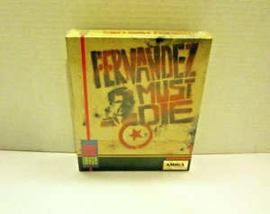 VERY RARE, Fernandez Must Die for Commodore Amiga - NEW - SEALED - Picture 1 of 3