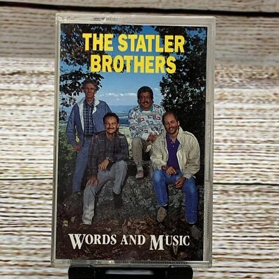 The Statler Brothers - Words and Music [Cassette Tape 1992] Country Music Album Foto 1 de 4
