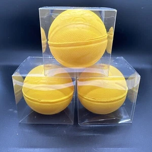 Juego (3) Jack Daniels Whisky Miel Abeja Cubo de Hielo Baloncesto Moldes de Silicona 2 3/4" - Imagen 1 de 8