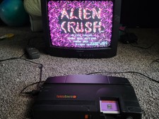 Alien Crush for the Turbo Grafx 16 Tested Working complete in case