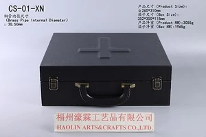 Brass Stand with Case for Bishop Crozier, Stand for Pastoral Staff, CS-01-XN - Picture 1 of 6
