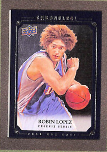 2007-08 Upper Deck Chronology #265 Robin Lopez Rookie RC Blue SP #/250 - Suns
