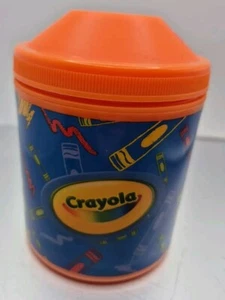 CRAYOLA 2010 Container 10.5 OZ Hot Cold Soup Thermos Lunch Orange - Picture 1 of 5