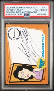 🔥Rare🔥2006 Inkworks Family Guy Jennifer Tilly (Season 2) Autograph PSA Cert🔥 - Picture 1 of 2