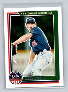 2022 Panini USA Baseball Stars & Stripes #40 JAXON WIGGINS NM