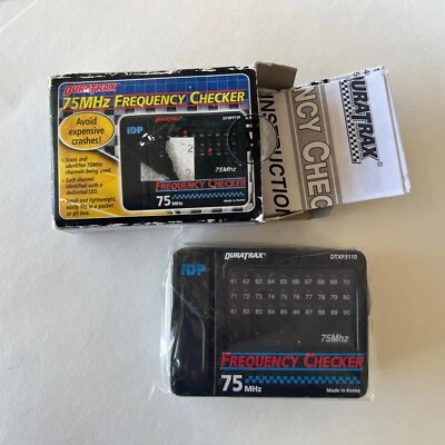 RC Frequency Checker DTXP3110 - Duratrax 75 MHz - NIB - Image 1 of 4