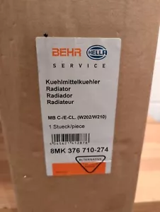 Behr Radiator 8MK376710-274 Open Box Fits Mercedes W202 W210 - Picture 1 of 6
