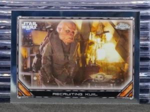 Star Wars The Mandalorian Topps Chrome Recruiting Kuiil #S1-38 Base Card - Picture 1 of 3