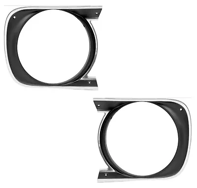 1967 Camaro Standard Headlamp Bezel Set - Right and Left - OER 3916613-3916614 - Image 1 of 4