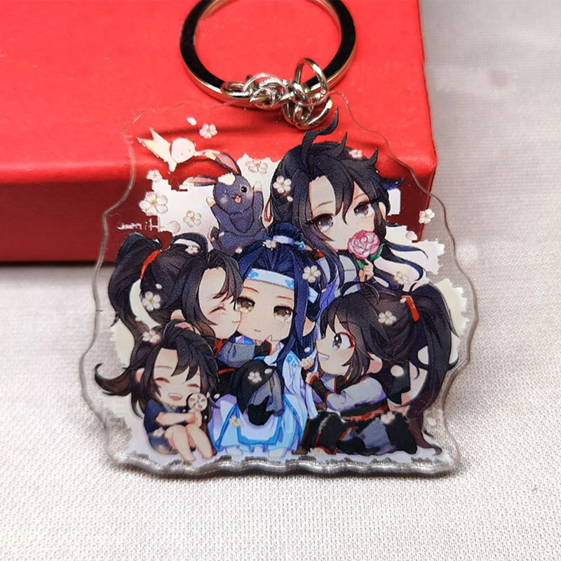 Grandmaster of Demonic Cultivation Wei Wuxian Lan Wangji Acrylic Keychains MDZS - Image 1 of 1