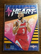 2018-19 Donruss All Heart Press Proof #16 Chris Paul Houston Rockets