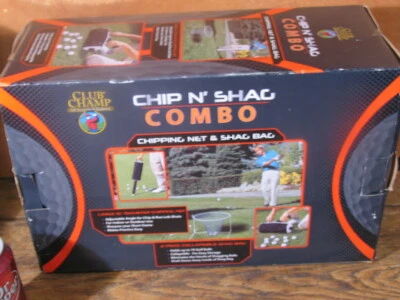 Combo de red de práctica CHIP N' SHAG, red de astillado y bolsa peluda #9285 Foto 1 de 4